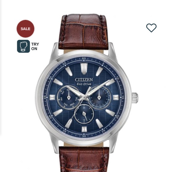 Citizen Eco-Drive Corso Blue Dial Watch NWT Graduation! - Picture 1 of 6